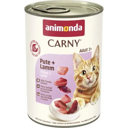ANIMONDA Carny Adult Cat indyk, jagnięcina 400g